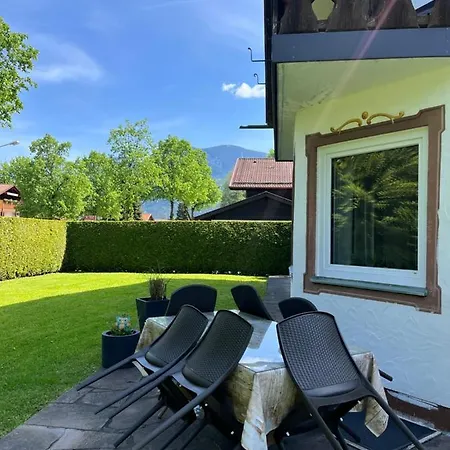 Apartmán Doppelhaushaelfte Zugspitzblick Mit Privatem Garten *